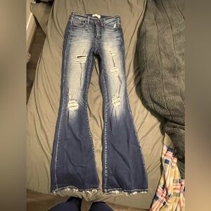 BKE Parker flared jeans from buckle. 26x35.5